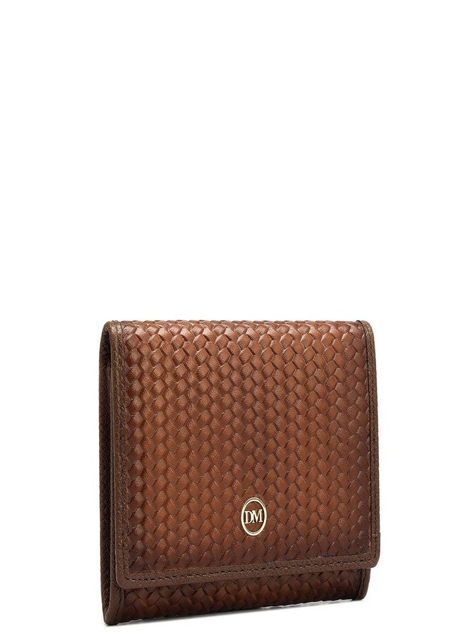 Da Milano Leather Card Holder for Men & for Women - Brown - Image 2
